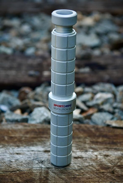 Sportgrips Sidewinder Revolution 2.0 ??Grip, Wrist, & Forearm Strengthener, Adjustable Resistance for Weightlifting, Golf, Baseball, with Anodized Aluminum, USA Made