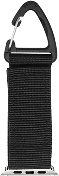 Tactical Duty Belt Keychain Compatible with Apple Watch 38mm 40mm 41mm 42mm 44mm 45mm 46mm 49mm, Watch Fob Military Braided Strap for iWatch Series 10 9 8 7 6 5 4 3 2 1, Ultra 2/Ultra/SE