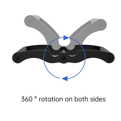 AimiDream V Bar Landmine Handle Attachment for Barbell Bar, Solid Multi-Grip Landmine Handle