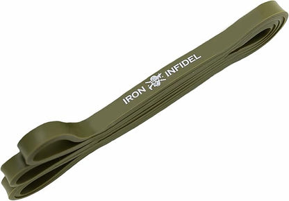 Pull Up Assistance Bands for Working Out - Resistance Bands Set for Men, Exercise, Workout, Fitness, Strength, Weightlifting, Training, Powerlifting, Stretch, Crossfit WOD