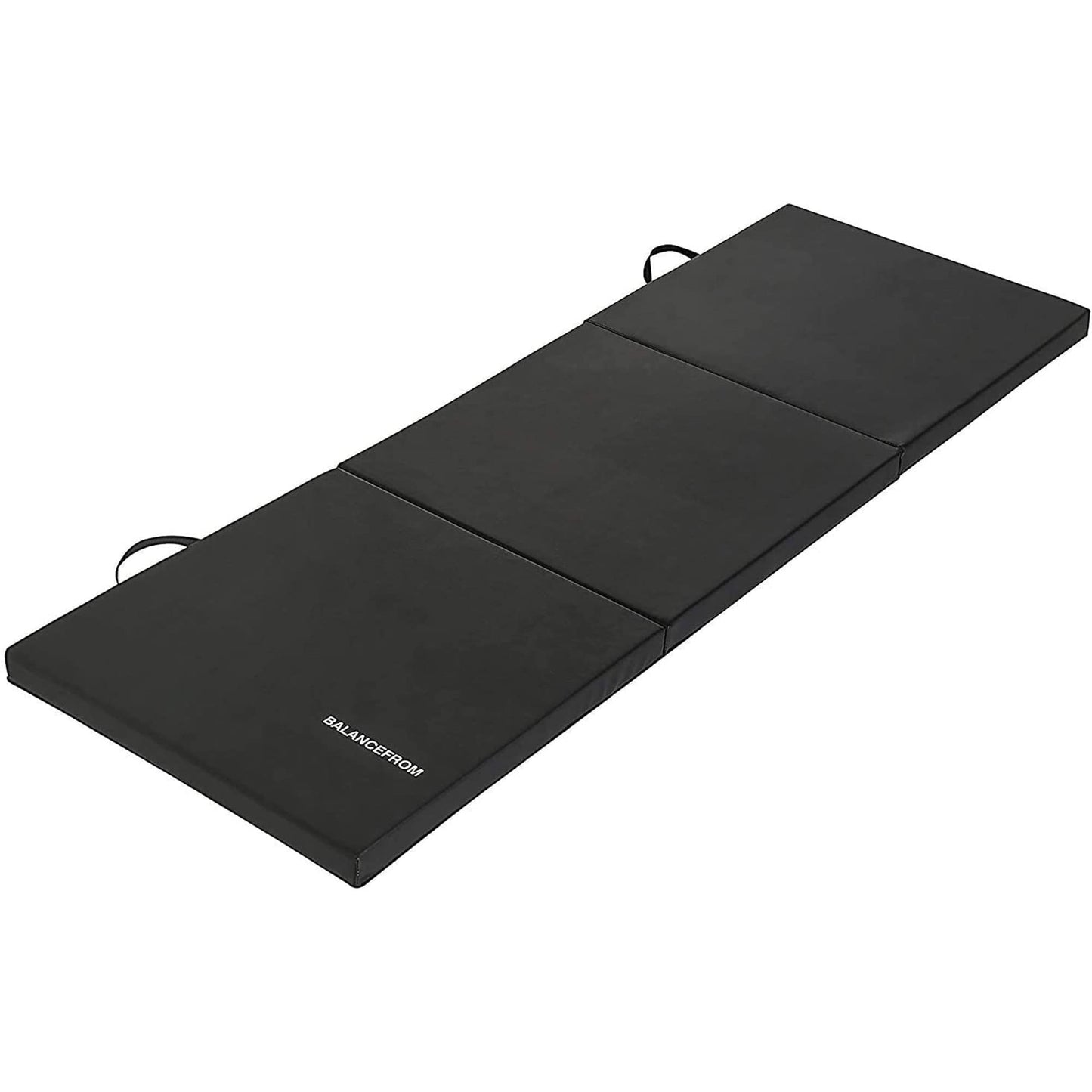 BalanceFrom 6x2 Feet 3-Panel Folding Gymnastics Mat – 2-Inch Thick Pad