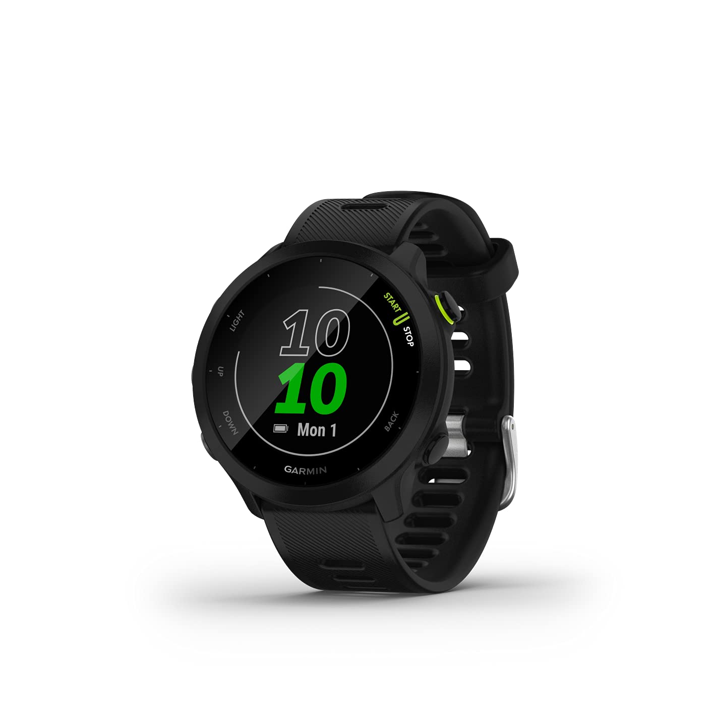 Garmin Forerunner 55, GPS Running Watch with Daily Suggested Workouts, Up to 2 Weeks of Battery