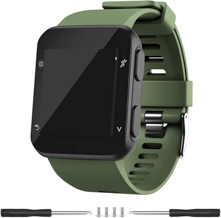 Compatible with Garmin Forerunner 35 Band,Solf Silicone Replacement Bands for Garmin Forerunner 35 Watch