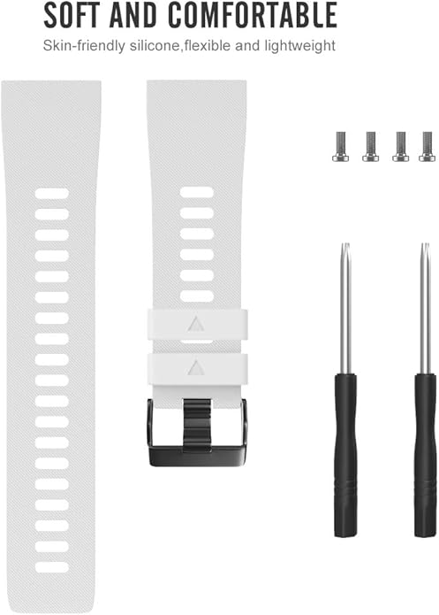 Compatible with Garmin Forerunner 35 Band,Solf Silicone Replacement Bands for Garmin Forerunner 35 Watch