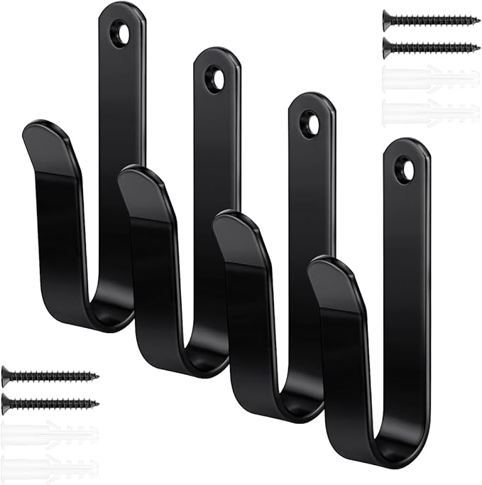 Snowboard Wall Mount Clips, Horizontal Snowboard Rack Display Stand, Snowboard Wall Mount Clips for Surfboards Skateboards Skis Home Garage