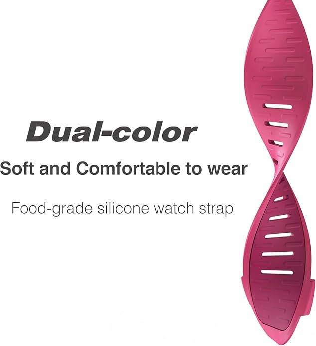 Men Women Soft Silicone Wristband Compatible with Whoop 4.0 Band Strap, Replacement Adjustable Breathable Sport Band for Whoop 4.0 & U-shaped Metal Frame