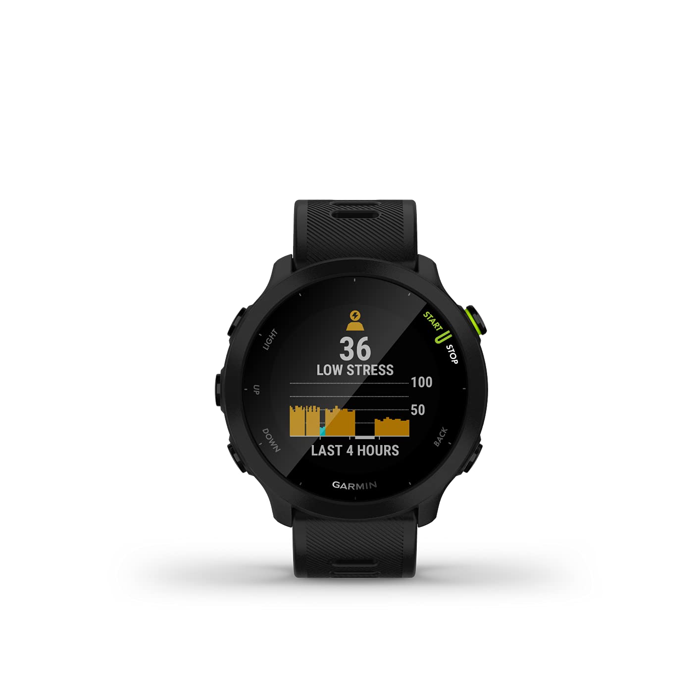 Garmin Forerunner 55, GPS Running Watch with Daily Suggested Workouts, Up to 2 Weeks of Battery