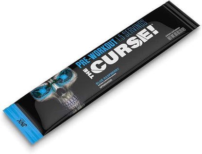 JNX SPORTS The Curse! Pre Workout Powder for Men & Women, Caffeine, Beta-Alanine, Creatine, L-Citrulline, Sample Variety Pack, 5X 8g Samples ??Boost Energy, Strength & Focus