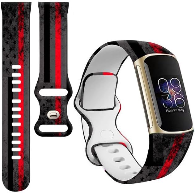 Sport Bands Compatible with Charge 6 /Charge 5 for Women Men,Soft Waterproof Replacement Straps Wristbands for Charge Advanced Fitness Tracker