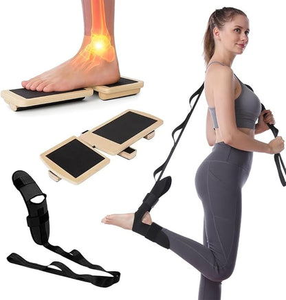 Single Leg Balance Board for Ankle Rehabilitation & Strength Training | Physical Therapy Equipment for Plantar Fasciitis, Sprained Ankles, Achilles Recovery
