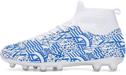 Adult Soccer Cleats Men Lightweight Football Boots Breathable Professional Sneaker Sport Athletic Ground Football Shoes