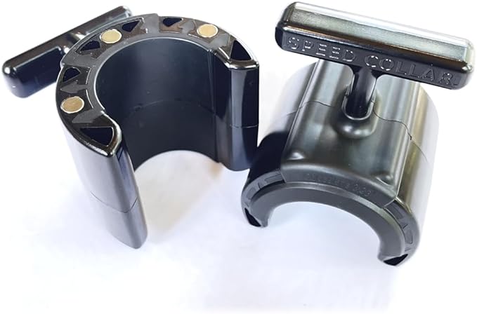 Speed Collar, Fastest Bar Clips for Weightlifting Powerlifting Bodybuilding and Olympic Lifting