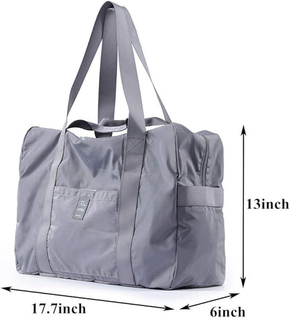 VanFn Foldable Travel Duffel Bag, Sports Duffels Gym Bag, Rainproof Nylon Totes, Sports Shoulder Handbag, Lightweight Duffle Bags For Women & Men, Outdoor Weekend Bag, P.Travel Series