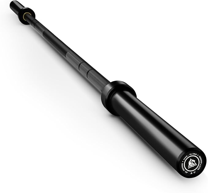 LIONSCOOL 7FT Olympic Barbell for Weightlifting, Power Lifting, 2 Inch Strength Training Bar for Squats, Deadlifts, Presses, Rows, Curls - 700lbs/1000lbs/1500lbs Capacity