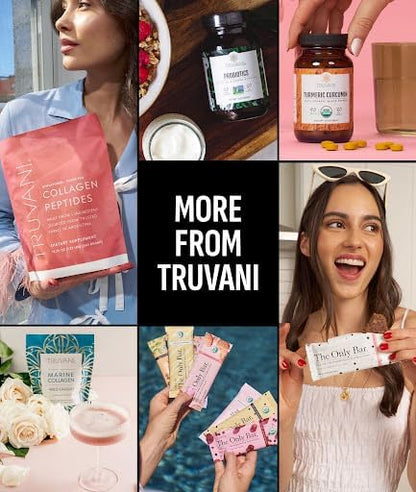 Truvani Vegan Pea Protein Powder | Chocolate | 20g Organic Plant Based Protein | 18 Servings | Keto | Gluten & Dairy Free | Low Carb | No Added Sugar