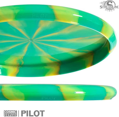 Streamline Discs Cosmic Neutron Pilot Disc Golf Putter (Colors May Vary)