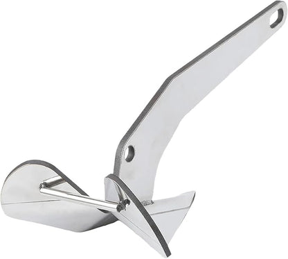 GAOMON 316 Stainless Steel Delta-Style Anchor, Fluke Anchor for Pontoon, Dinghies, Fishing Boats, Bass Boats, Sport Boats