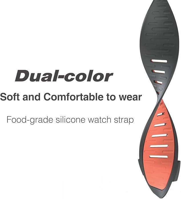 Men Women Soft Silicone Wristband Compatible with Whoop 4.0 Band Strap, Replacement Adjustable Breathable Sport Band for Whoop 4.0 & U-shaped Metal Frame