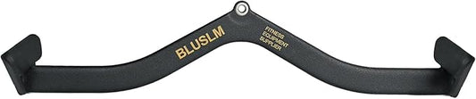 LAT Pull Down Bar for Cable Machine, LAT Pulldown Attachments T Bar V Bar Cable Attachment, Back
