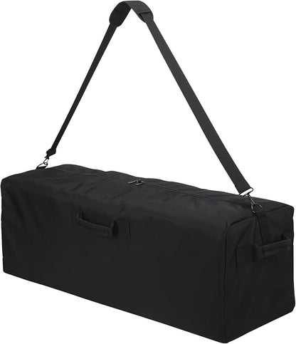 100L Large Duffle Bag - 36 inch Heavy Duty Luggage Bag for Travel/Camping - Black