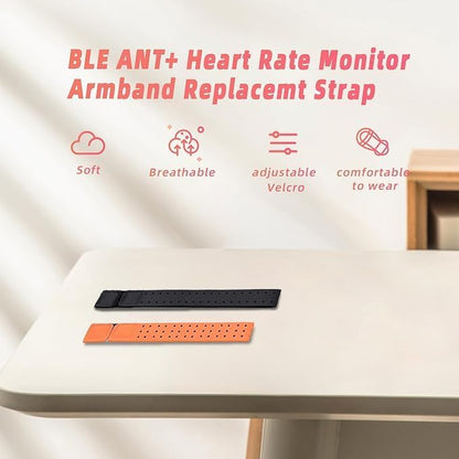 Replacement Armband Strap Compatible with OTF, Orange Theory Fitness Band