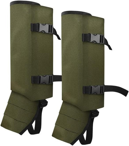 Snake Gaiters Leg Guards, Waterproof Snake Guards, Adjustable Snake Bite Protection for Lower Legs, Snake Chaps for Men&Women