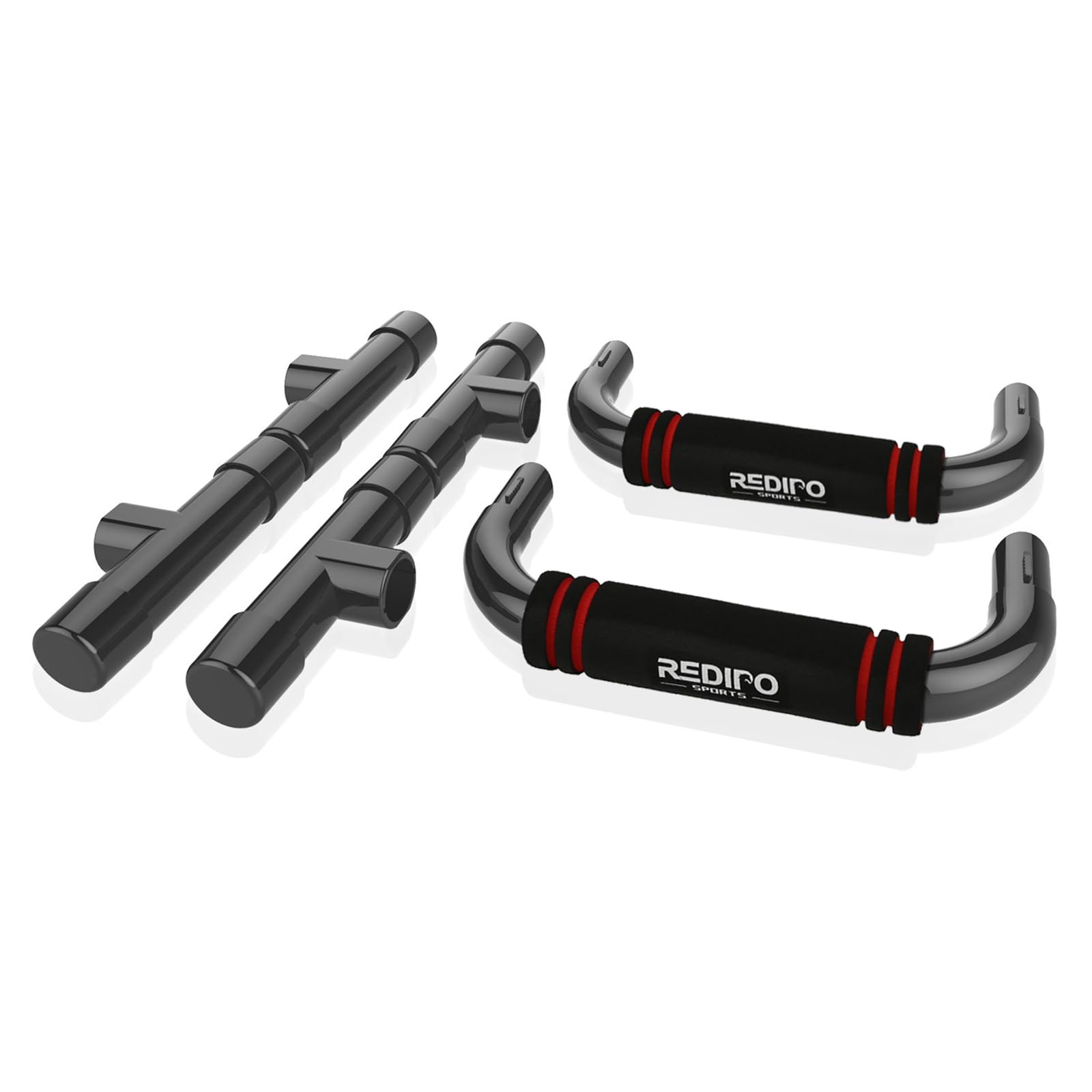 Push Up Bars Strength Training - Workout Stands With Ergonomic Push-up Bracket Board with Anti-Slip