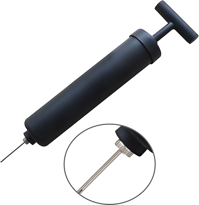 AppleRound Inflated Wobble Cushion with Hand Pump, Air Stability Board (Extra Thick), Core Balance Disc for Adults, Sensory Wiggle Seat for Kids, Flexible Seating for All Age, 13.5in / 34cm Diameter