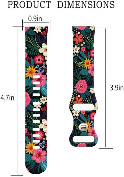 Sport Bands Compatible with Charge 6 /Charge 5 for Women Men,Soft Waterproof Replacement Straps Wristbands for Charge Advanced Fitness Tracker