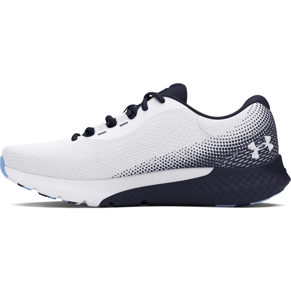 Under Armour Men's Charged Rogue 4, (104) White/Midnight Navy/Horizon Blue, 10.5, US