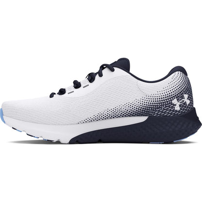 Under Armour Men's Charged Rogue 4, (104) White/Midnight Navy/Horizon Blue, 10.5, US