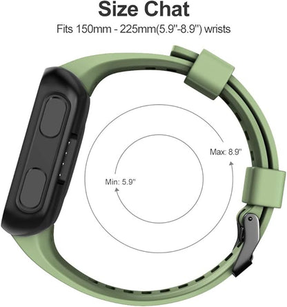 Compatible with Garmin Forerunner 35 Band,Solf Silicone Replacement Bands for Garmin Forerunner 35 Watch