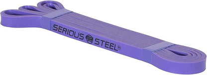 Serious Steel Fitness 37" Resistance Training Bands (Portable Exercise Band System Training Bands- Great for Individuals Looking for Tension Throughout The Exercise)