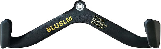 LAT Pull Down Bar for Cable Machine, LAT Pulldown Attachments T Bar V Bar Cable Attachment, Back