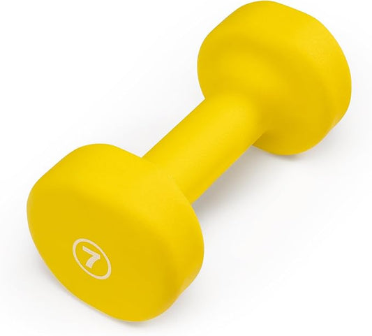 Marcy Colored Neoprene Dumbbell (Sold in Singles or Set) Hand Weights, Exercise Free Weights for Home Gym