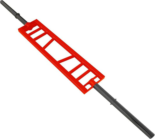 Multi Grip Barbell Swiss Bar | Cambered Barbell Multi Grip Olympic Barbell, Fits 2-inch Olympic Weight Plates, For Home Gym & Support Pressing, Lifting & Curls