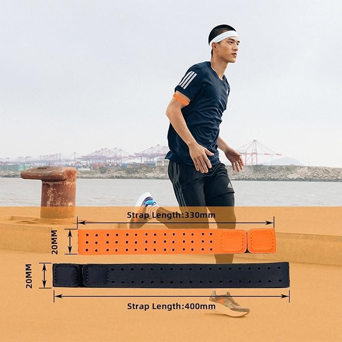 Replacement Armband Strap Compatible with OTF, Orange Theory Fitness Band