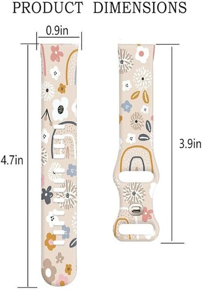 Sport Bands Compatible with Charge 6 /Charge 5 for Women Men,Soft Waterproof Replacement Straps Wristbands for Charge Advanced Fitness Tracker