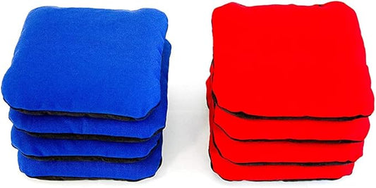 Professional Dual Sided Cornhole Bags- 16 oz 6x6 w/Premium Resin Fill - Official Tournament