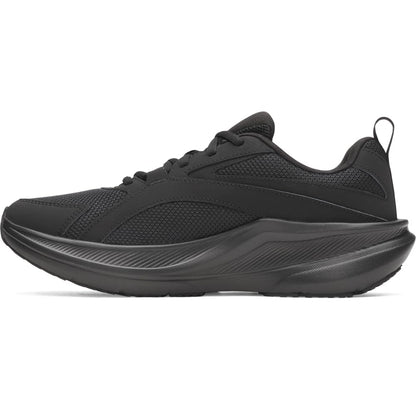 Under Armour Men's Charged+ Assert 11 Running Shoe, (002) Black/Black/Black, 12, US