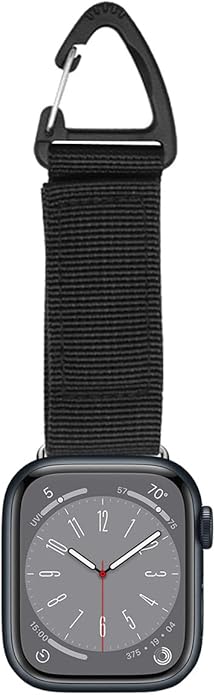 Tactical Duty Belt Keychain Compatible with Apple Watch 38mm 40mm 41mm 42mm 44mm 45mm 46mm 49mm, Watch Fob Military Braided Strap for iWatch Series 10 9 8 7 6 5 4 3 2 1, Ultra 2/Ultra/SE