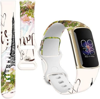 Sport Bands Compatible with Charge 6 /Charge 5 for Women Men,Soft Waterproof Replacement Straps Wristbands for Charge Advanced Fitness Tracker