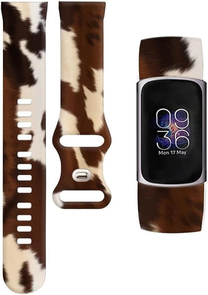 Sport Bands Compatible with Charge 6 /Charge 5 for Women Men,Soft Waterproof Replacement Straps Wristbands for Charge Advanced Fitness Tracker