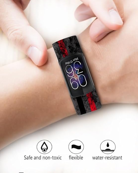 Sport Bands Compatible with Charge 6 /Charge 5 for Women Men,Soft Waterproof Replacement Straps Wristbands for Charge Advanced Fitness Tracker