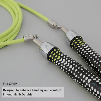 HEREROPE 1/4LB Weighted Jump Rope for Speed, Cardio, Boxing & Workout, Skipping Rope with