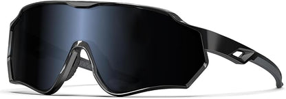 BEACOOL Polarized Running Sunglasses for Men Women UV400 Protection TR90 Sport Sunglasses for Fishing Cycling Baseball