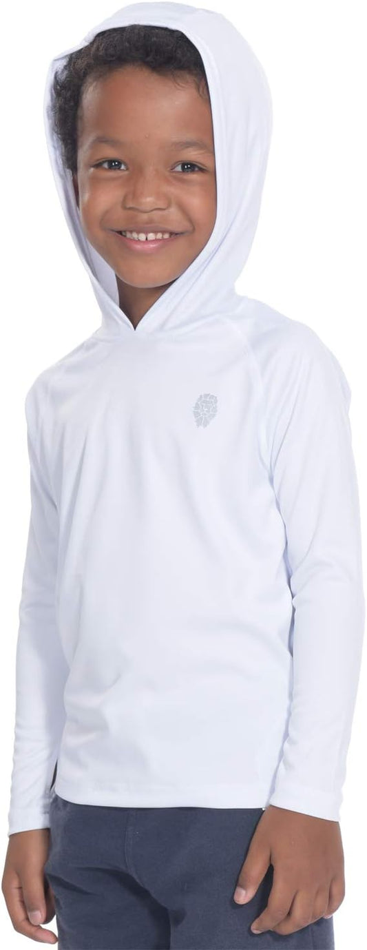 Hoodies for Boys Outdoor Recreation Shirts - Youth Athletic Tops Sun Protection UPF 50+