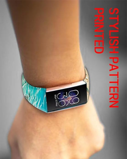 Sport Bands Compatible with Charge 6 /Charge 5 for Women Men,Soft Waterproof Replacement Straps Wristbands for Charge Advanced Fitness Tracker