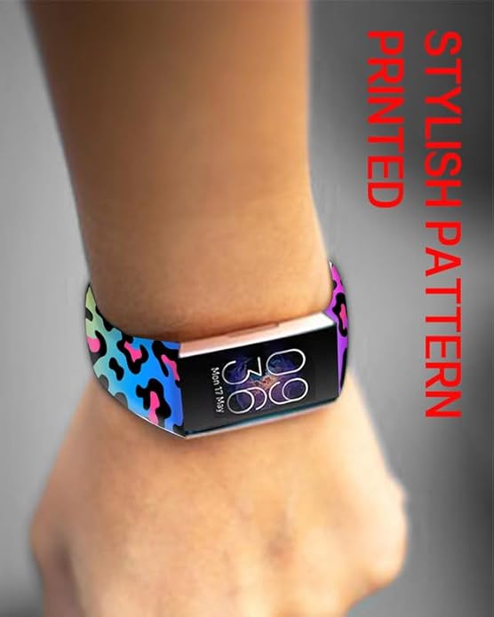 Sport Bands Compatible with Charge 6 /Charge 5 for Women Men,Soft Waterproof Replacement Straps Wristbands for Charge Advanced Fitness Tracker