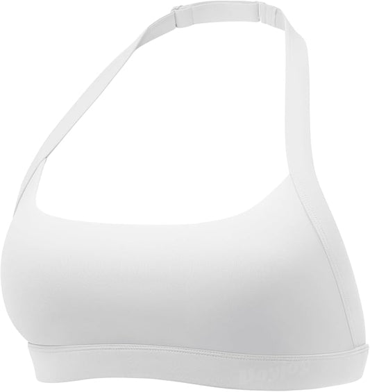 VOYJOY Sports Bras for Women Basic Wireless Bra Crop Workout Yoga Bra Sexy Tank Top